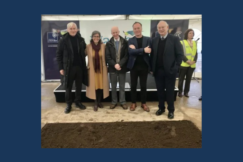 Oxford HoDs and HAFs at the ground-breaking ceremony