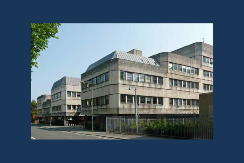 Photograph of the Tinbergen building